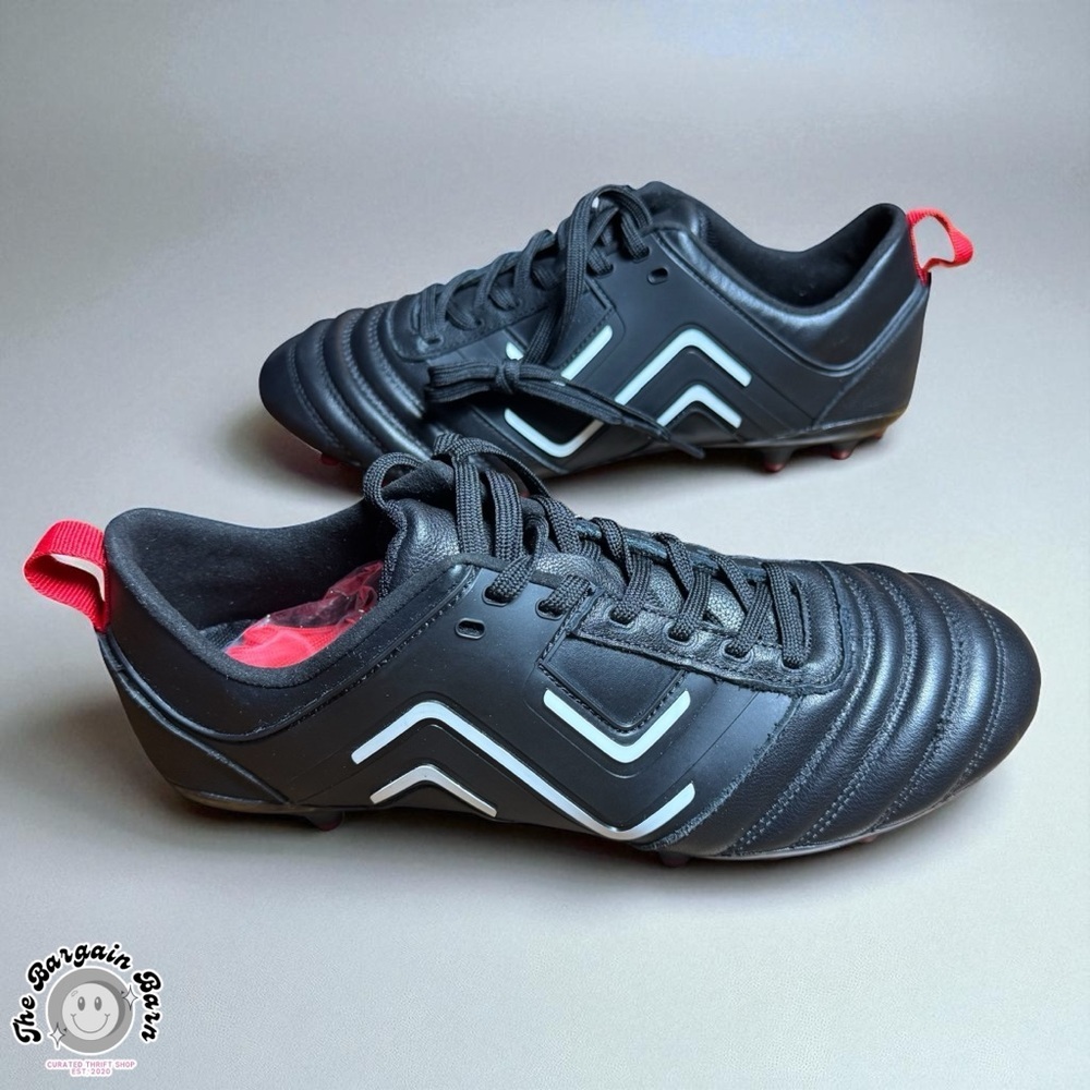 IDA Sports Classica 22 Women’s Soccer Cleats Size 9.5 FG Black NWOT w/ Red Laces